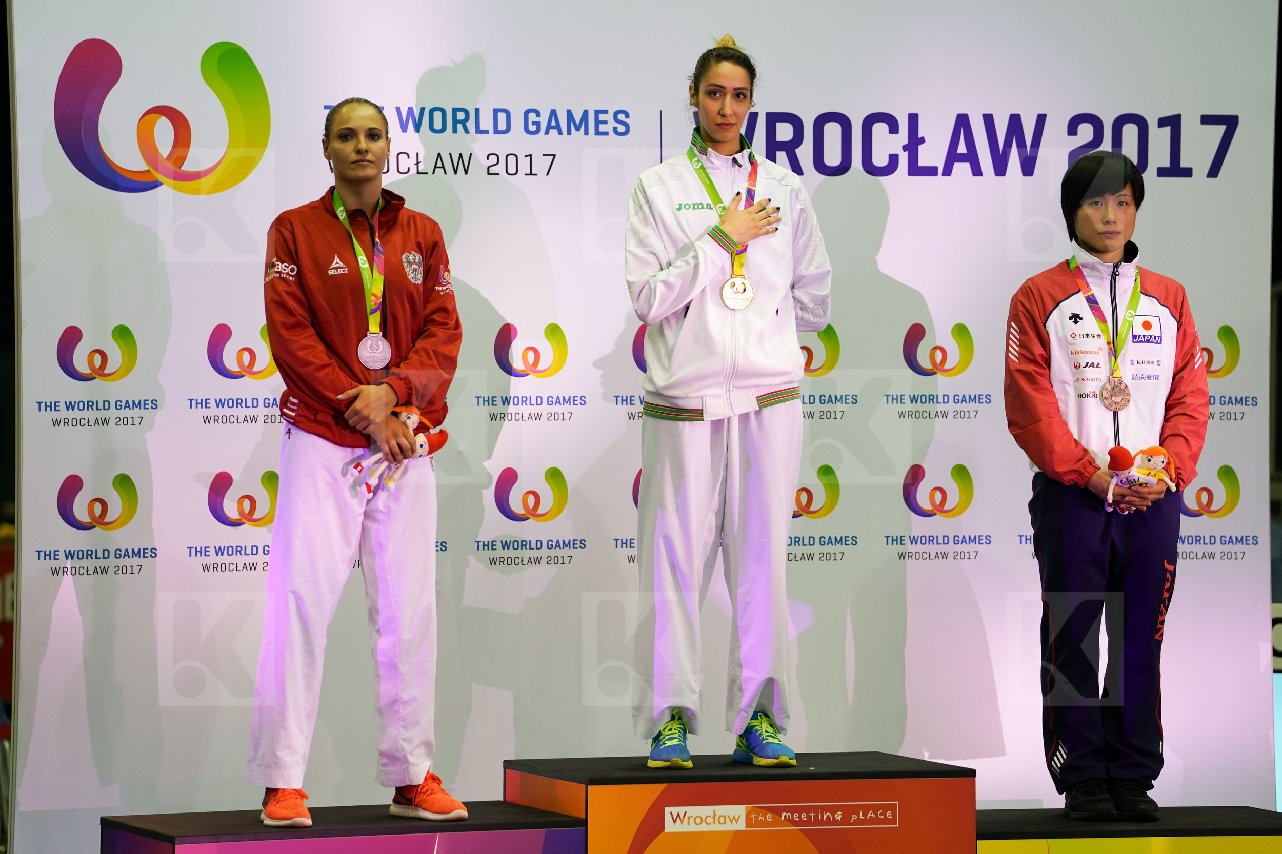 Algeria Austria Buchinger Alisa Female Kumite -68kg Japan Matoub Lamya Someya Kayo